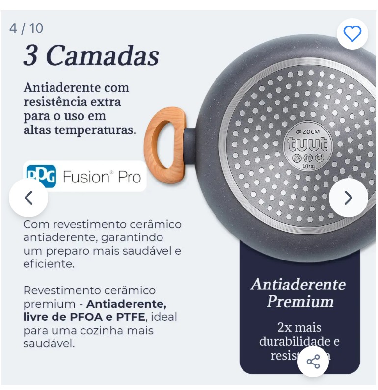 Revestimento 3 camadas